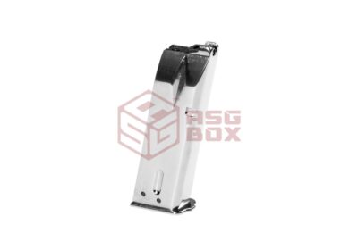 WE Magazin BN Hi-Power GBB 20rds Silver