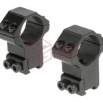 Leapers 25.4mm Airgun Mount Ring High Black