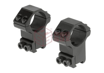 Leapers 25.4mm Airgun Mount Ring High Black