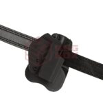 Frontline Open Top Kydex Holster for Glock 19 Paddle Black