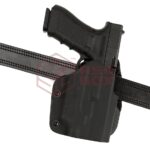 Frontline Open Top Kydex Holster for Glock 17 GTL Paddle Black