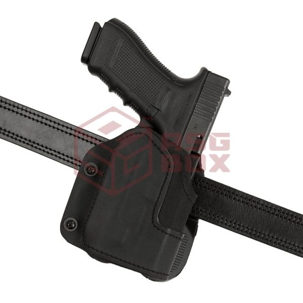 Frontline KNG Open Top Holster for Glock 17 GTL Paddle Black
