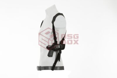 Frontline Fast-Draw Soulder Holster Double Mag for Glock 17 Black