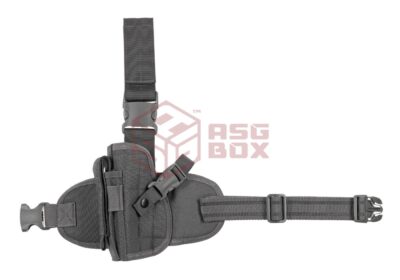 Invader Gear Dropleg Holster Left Wolf Grey