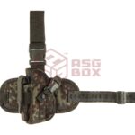 Invader Gear Dropleg Holster Left Flecktarn