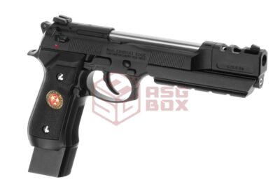 WE M92 Biohazard Extended Full Metal GBB Black