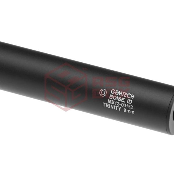 Madbull Gemtech Trinity 9mm Silencer CCW Black