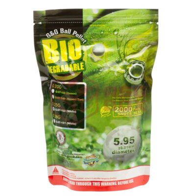 0.25g Bio Precision BBs 2000rds White