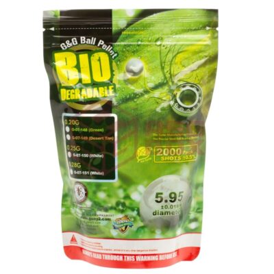 0.28g Bio Precision BBs 2000rds White