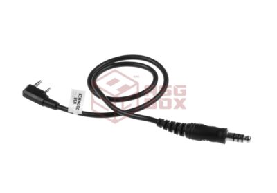 Z-Tactical Z4 PTT Cable Kenwood Connector Black