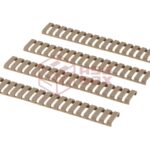 Ladder Rail Protector Set 4pcs Dark Earth