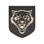 JTG Wolf Shield Rubber Patch Glow