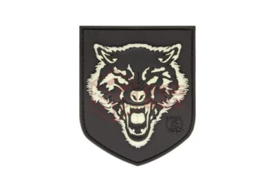 JTG Wolf Shield Rubber Patch Glow