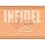 JTG Infidel Large Rubber Patch Desert