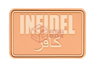 JTG Infidel Large Rubber Patch Desert