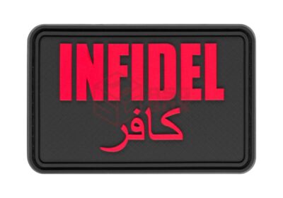 JTG Infidel Large Rubber Patch Blackmedic