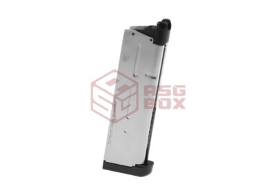 KJ Works Magazin M1911 MEU GBB 24rds Silver