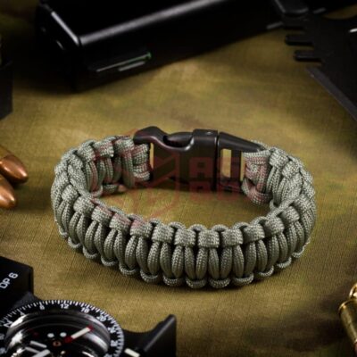 Invader Gear Paracord Bracelet Grey