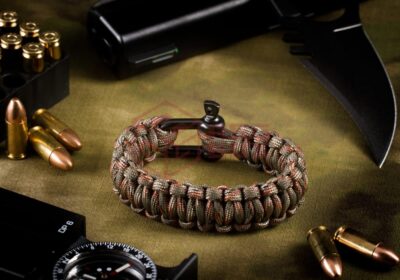Invader Gear Shackle Bracelet OD Camo