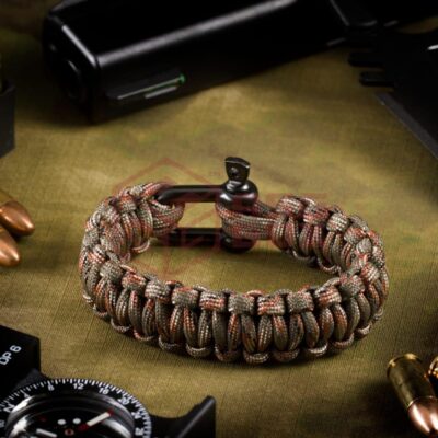 Invader Gear Shackle Bracelet OD Camo
