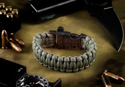 Invader Gear Survival Bracelet Grey