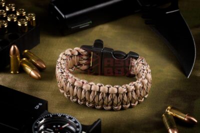 Invader Gear Survival Bracelet Desert Camo