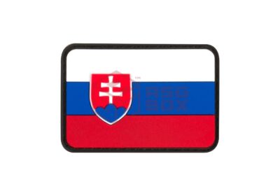 JTG Slovakia Flag Rubber Patch Multicolor