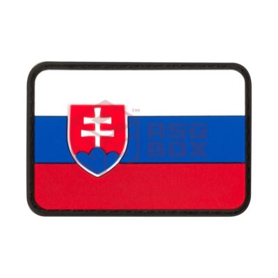 JTG Slovakia Flag Rubber Patch Multicolor