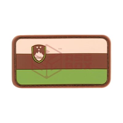 JTG Slovenia Flag Rubber Patch Green