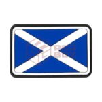 JTG Scotland Flag Rubber Patch Multicolor