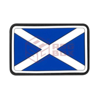 JTG Scotland Flag Rubber Patch Multicolor