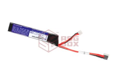 Pirate Arms LiPo 11.1V 1100mAh 20C Stock Tube Type Mini T-Plug Black