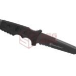 SW7S Fixed Blade Serrated Tanto Black