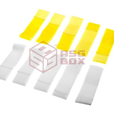 Invader Gear Team Patch Set Yellow / White 10 pcs
