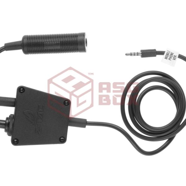 Z-Tactical E-Switch Tactical PTT Mobile Phone Connector Black