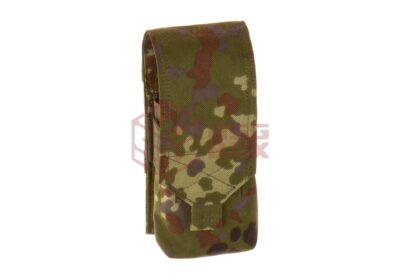 Invader Gear 5.56 1x Double Mag Pouch Flecktarn
