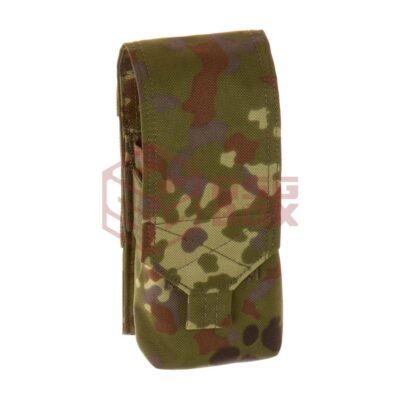 Invader Gear 5.56 1x Double Mag Pouch Flecktarn