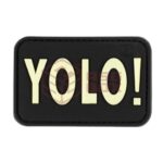JTG YOLO Rubber Patch Glow