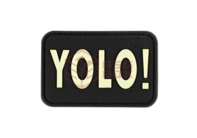 JTG YOLO Rubber Patch Glow