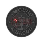 JTG Guns and Bacon Rubber Patch Blackops