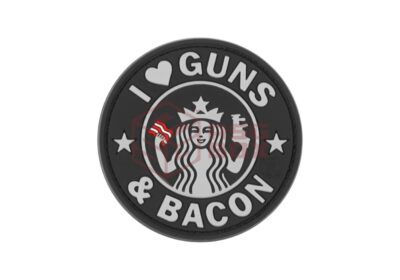 JTG Guns and Bacon Rubber Patch SWAT