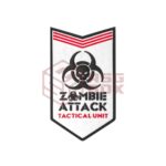 JTG Zombie Attack Rubber Patch White