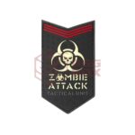 JTG Zombie Attack Rubber Patch Glow