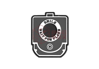 JTG Smile and Wait Rubber Patch Multicolor