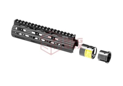 Leapers AR-15 7.2 Inch Super Slim Free Float Handguard Black