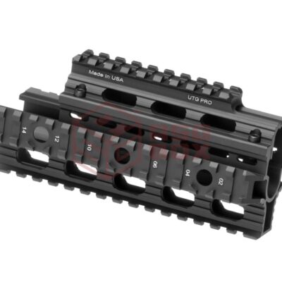 Leapers AK47 YU Quad Rail Handguard Black