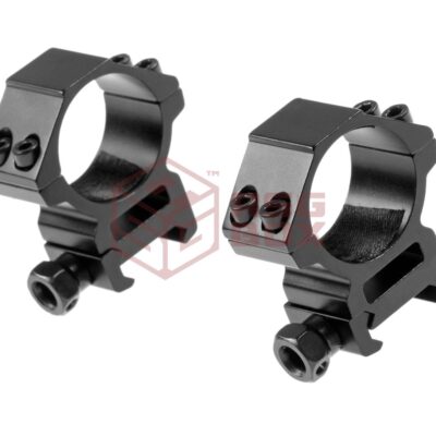 Pirate Arms 30mm Medium Type Mount Rings Black