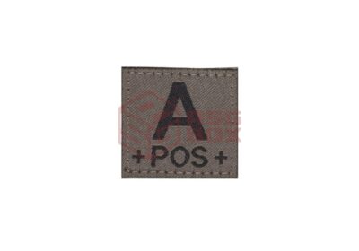 Clawgear A Pos Bloodgroup Patch RAL7013