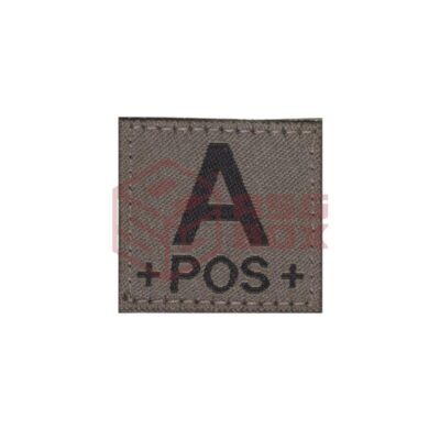 Clawgear A Pos Bloodgroup Patch RAL7013