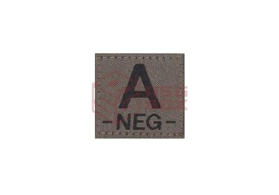 Clawgear A Neg Bloodgroup Patch RAL7013